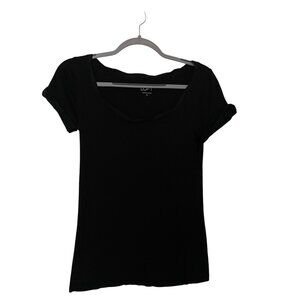 Ann Taylor Loft Scoop Neck Tee - Style ID 70026 XS